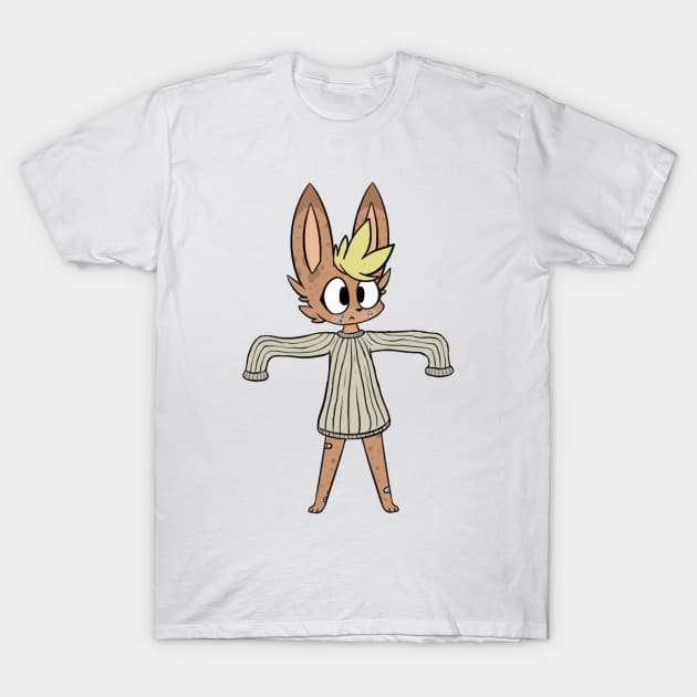 Big sweater for bunny T-Shirt by d o r r i a n